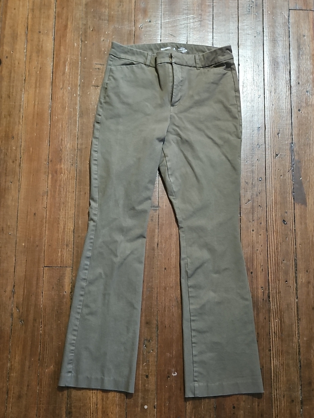 Old Navy Olive Green Boot Cut Pants